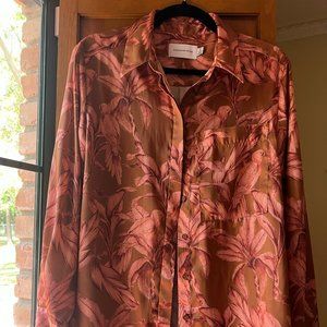 Significant Other Floral Blouse